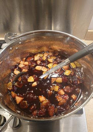 A picture of Spiced Plum Jam.