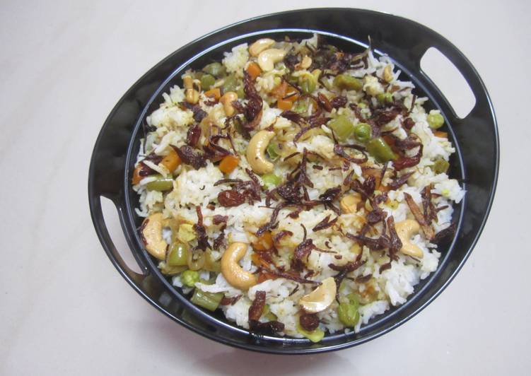 Vegetable biriyani