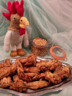 Una foto de Alitas de pollo mareado
