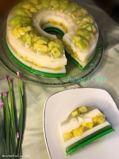 Foto resep Puding Es Teler