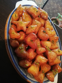 عکسی از دستور شیرینی گوش فیل