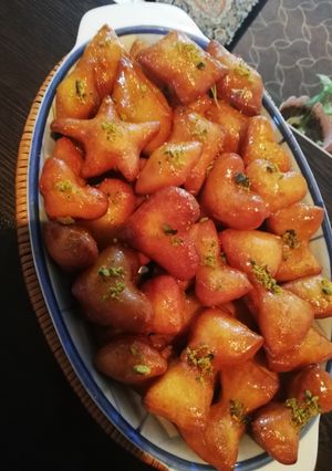 عکسی از دستور شیرینی گوش فیل