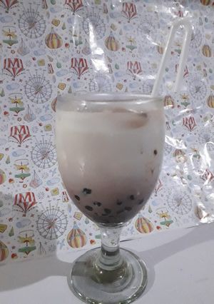 Foto resep 11#Es boba choco milk