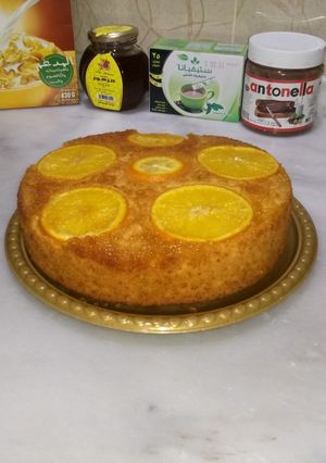 صورة لوصفة كيكه البرتقال