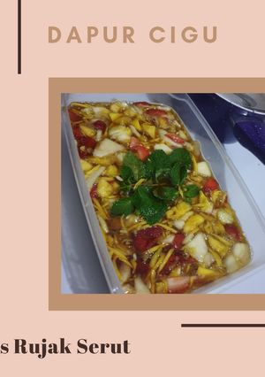 Foto resep Es Rujak Serut