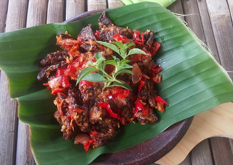 Resep Sambal Paru Anti Gagal