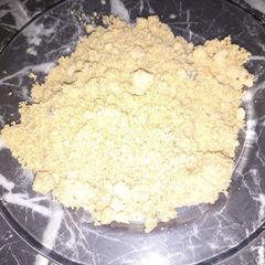 A picture of Sundheela(gond and atta halwa).
