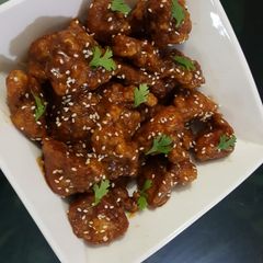 Korean fried Chicken😋 A picture of Korean fried Chicken😋.