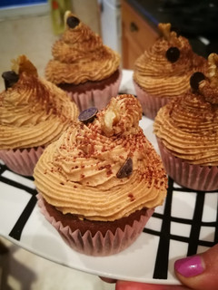 Una foto de Cupcakes de moca