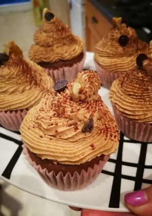 Una foto de Cupcakes de moca