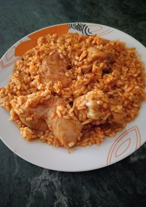 Foto principal de Contra muslos de pollo con arroz