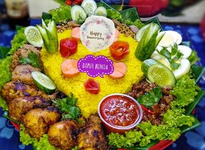 Foto resep Tumpeng mini ultah