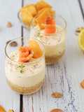 Cheesecake di guttiau al salmone