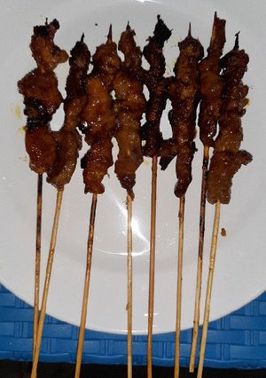 Foto resep Sate babi🐖