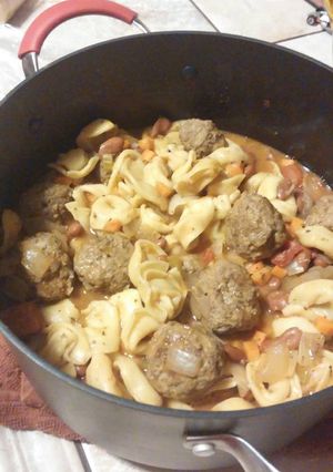 A picture of Meatball Tortellini Stew.