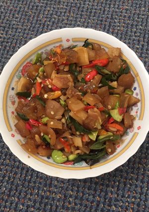 Foto resep Cecek pete cabe ijo