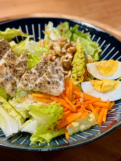 嫩烤雞胸生菜沙拉 的食譜成品照片