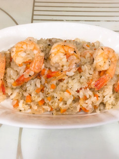 義式鮮蝦風味燉飯 的食譜成品照片