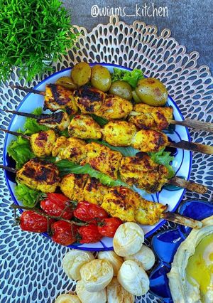 صورة لوصفة شيش طاووق