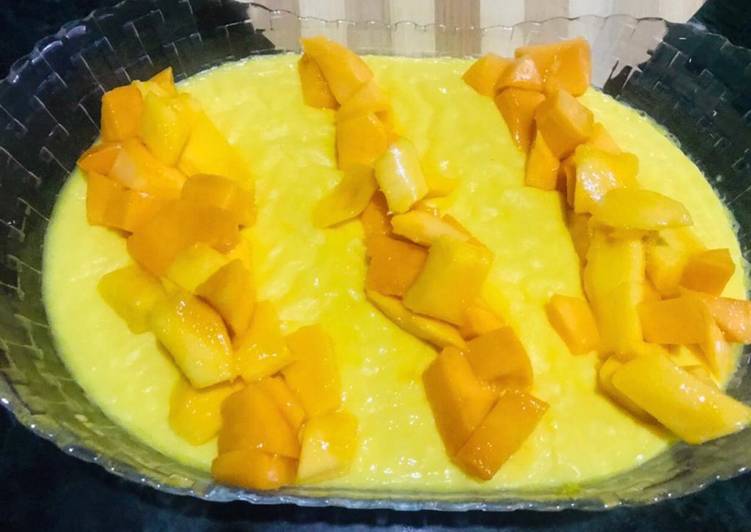 Simple Way to Make Speedy Mango Custard