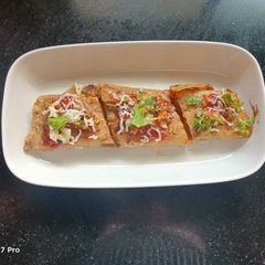 A picture of Veg paneer burchi wrap.