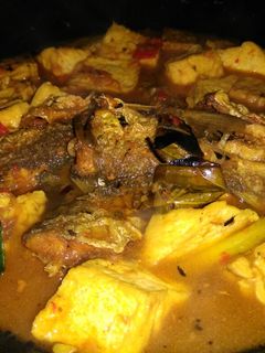 Foto resep Bandeng bumbu kuning tahu tempe