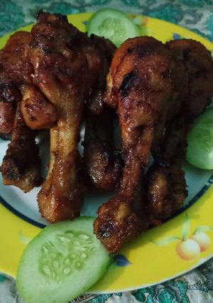 Foto resep Ayam bakar pedas manis