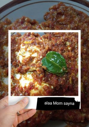 Foto resep Telor ceplok balado