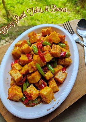 Foto resep Oseng Putih Telur dan Buncis
