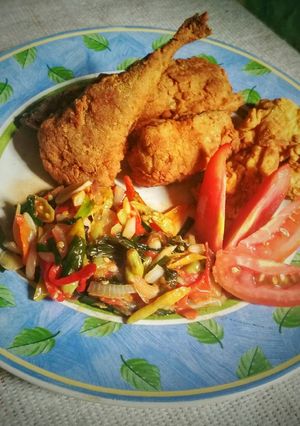 Foto resep Ikan salem cryspi sambal iris