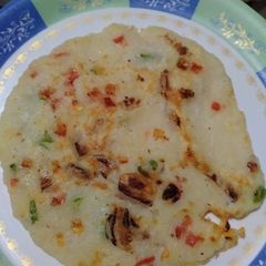 A picture of Veggies​ sooji chila.