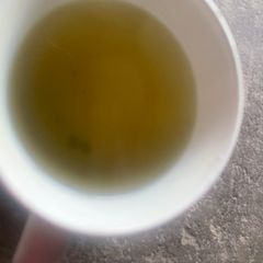 A picture of Orange peels weight loss tea.