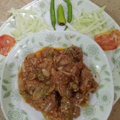 A picture of Balti Gosht.