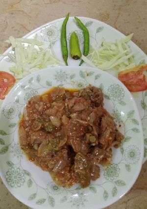 A picture of Balti Gosht.