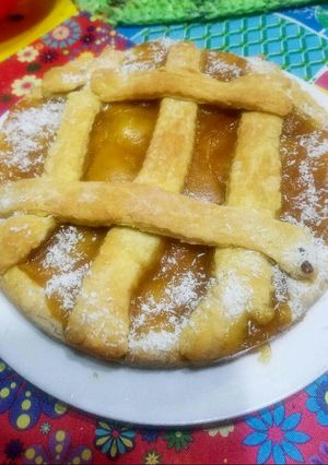 Una foto de Pastafrola light y exprés