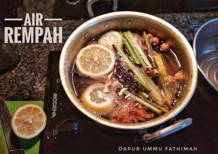 Resep Air Rempah + Lemon a la Dapur Ummu Fathimah, Sempurna