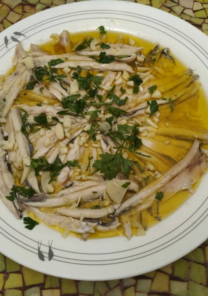 Una foto de Boquerones en vinagre