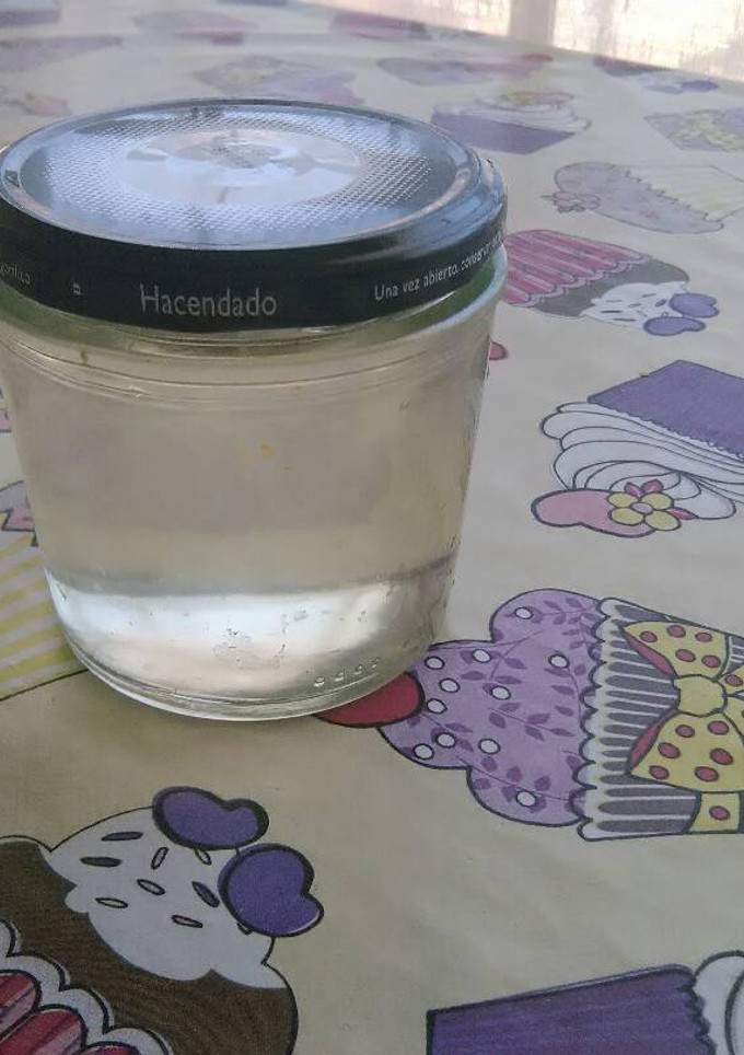 Una foto de Almibar para bizcochos
