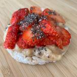 Strawberry Banana and Nut Butter snack