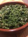 Watercress and cobnut pesto