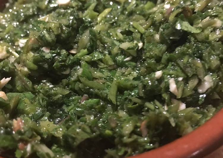 Simple Way to Make Homemade Watercress and cob nut pesto