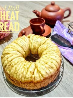 Foto resep Wool Roll Wheat Bread (pakai teplon dan rice cooker)