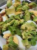 Salad with Hard-Boiled Eggs