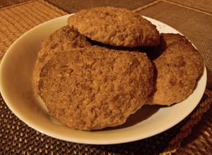 Una foto de Galletas de avena con manzana 🍏