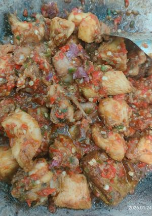 Foto resep Ayam chili padi
