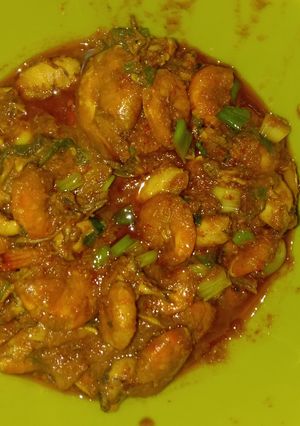 Foto resep Udang + cumi balado