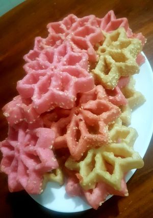 Foto resep Antari/kembang goyang manis gurih