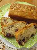 Pan de arándanos rojos, ciruelas secas y almendras con Oporto