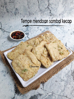 Foto resep Tempe mendoan sambal kecap