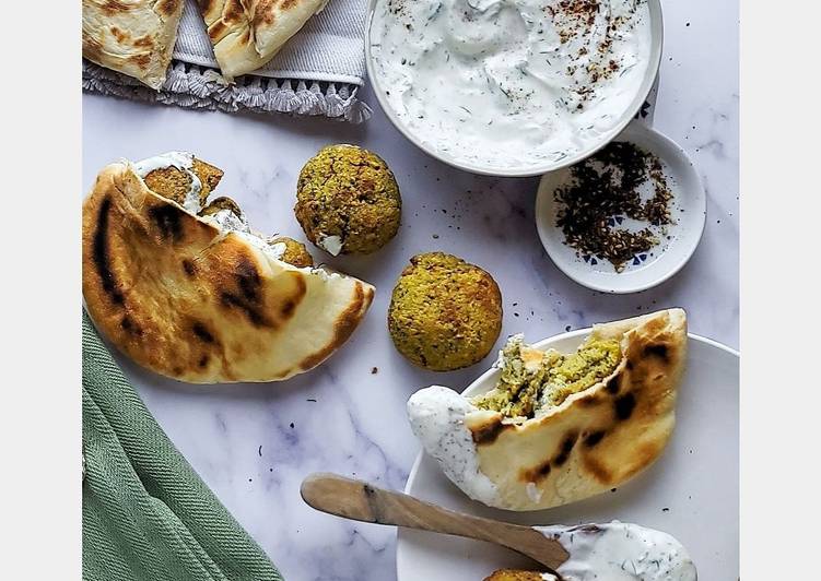 Healthy Air Fryer Falafel w/ Lemon & Dill Aioli Healthy Air Fryer Falafel w/ Lemon & Dill Aioli